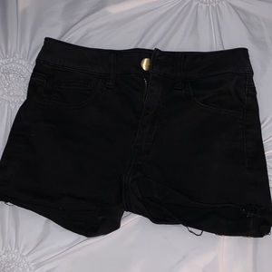 Black Jean short
